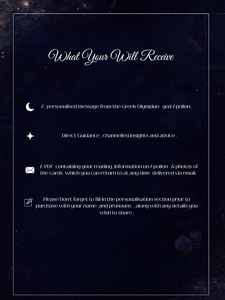 Deity Message from Apollo Tarot Reading, Divine Guidance for Solar Illumination