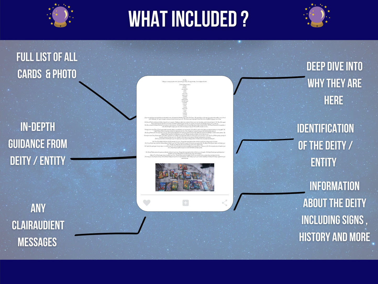 In-Depth Deity Identification Tarot Reading, who is your divine guide?