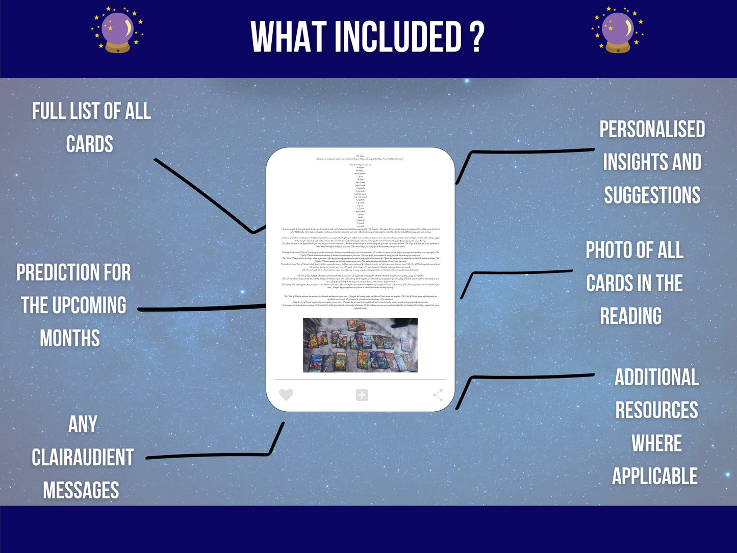 New ! Next 12 months Tarot Or Oracle Card Reading