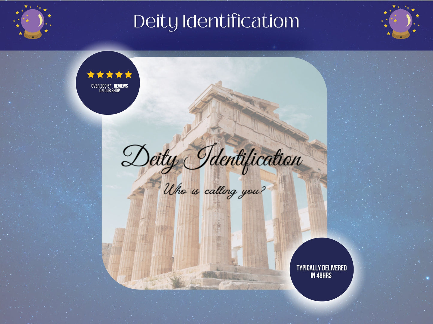 Deity Identification Tarot Reading, Discover Your Spiritual Guides and who are around