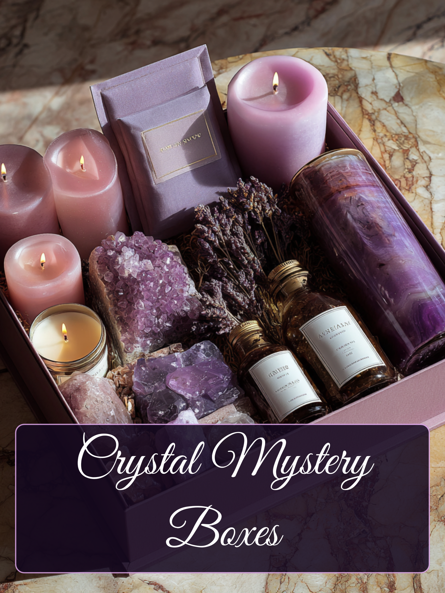 crystal  mystery boxes