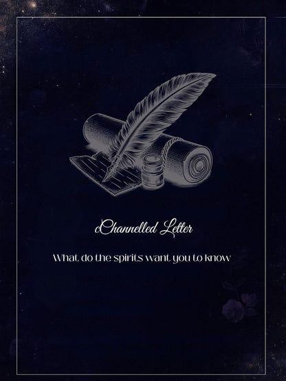 Channelled Letter from Deity / Entity