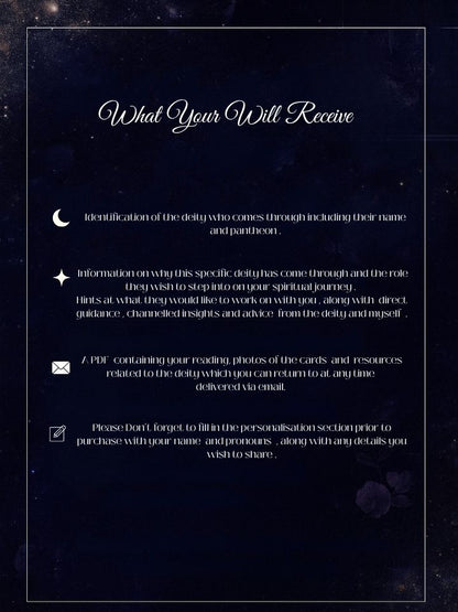 In-Depth Deity Identification Tarot Reading