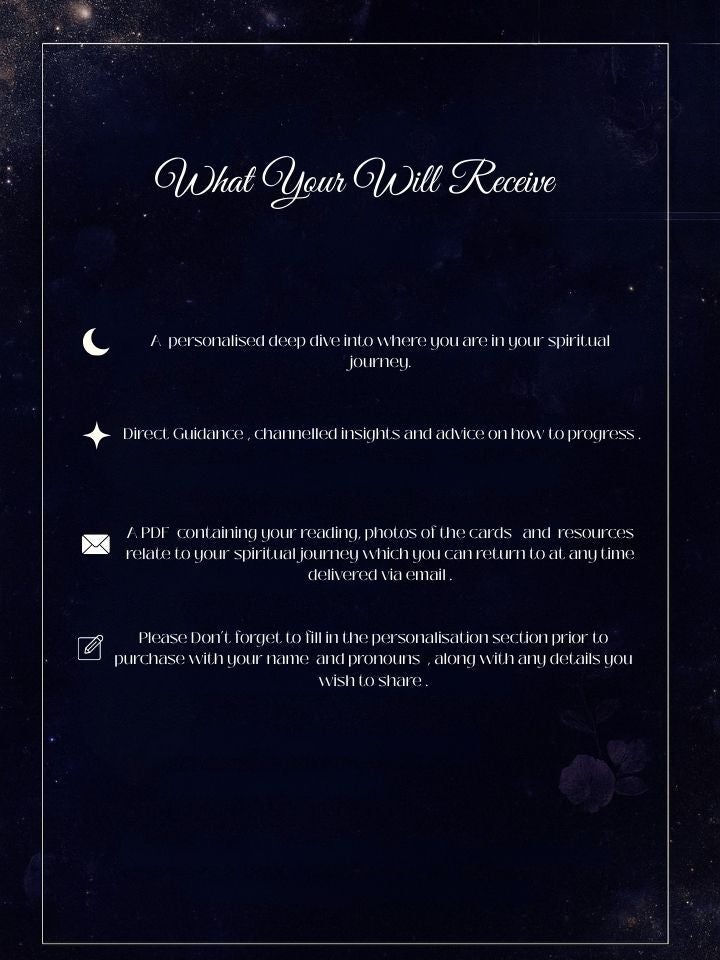 Explore Your Spiritual Path, Personalized spiritual path Tarot Reading