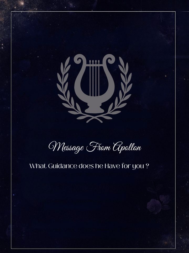 Deity Message from Apollo  Tarot Reading, Divine Guidance for Solar Illumination