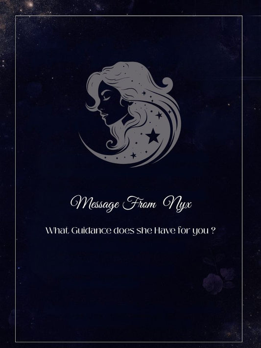 Goddess Nyx Deity Message Tarot Reading