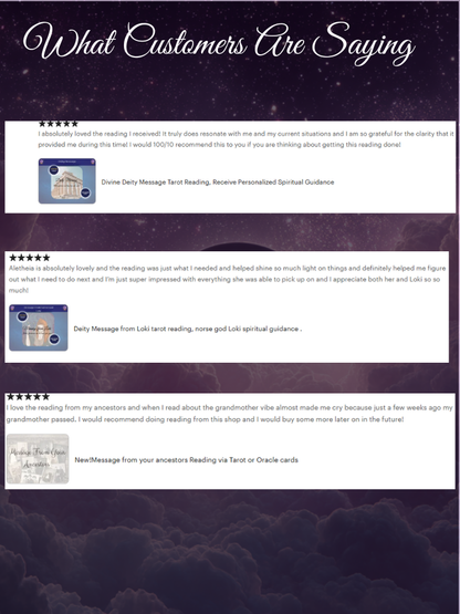 Section of a website displaying customer testimonials with a dark background and text.