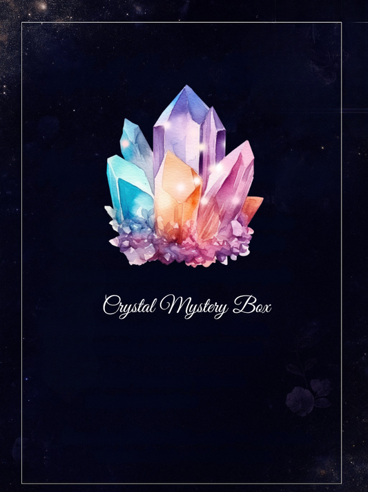 Personalized crystal gift set,crystal gifts for her birthday ,Intuitively chosen crystal mystery box , Crystal Jewellery for him,