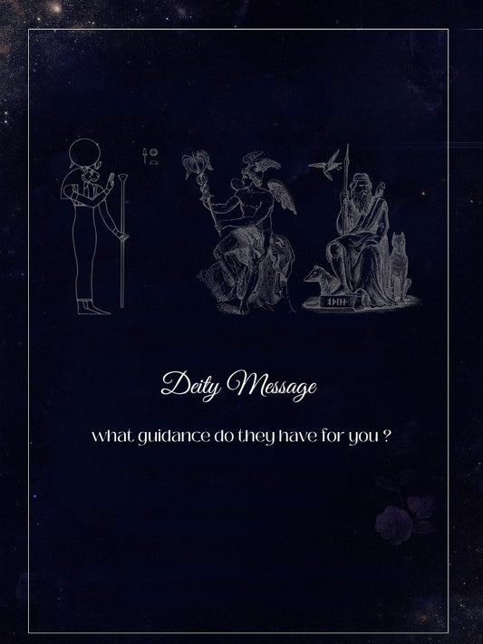 Divine Deity Message Tarot Reading, Receive Personalized Spiritual Guidance