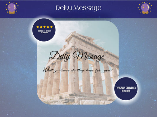 Divine Deity Message Tarot Reading, Receive Personalized Spiritual Guidance
