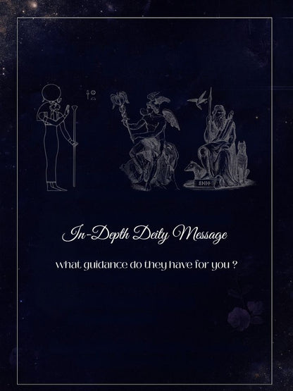 In-Depth Deity Message Tarot Reading
