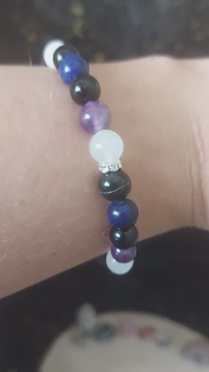 Hekate Triple Goddess Bracelet - Embrace her  with Greek Deity Jewelry, Inspired by the Goddess of Magic Witchy bracelet for her