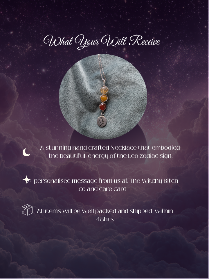 Leo Zodiac Necklace
