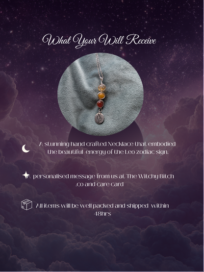 Leo Zodiac Necklace