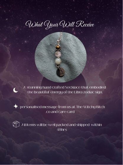 Libra Zodiac Necklace