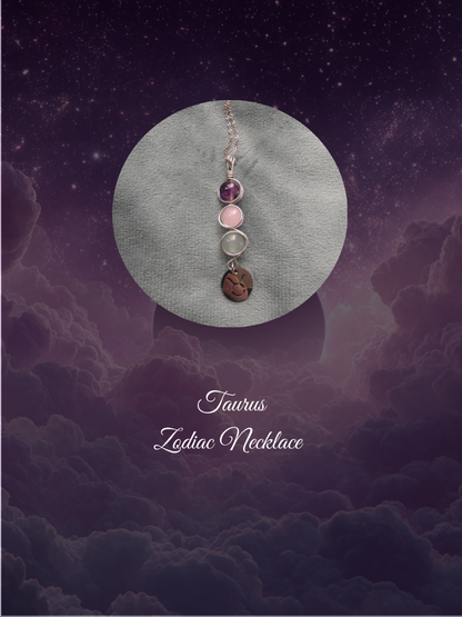 Taurus Zodiac Necklace
