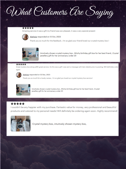 Crystal Mystery Box — An Intuitively Chosen Crystal Gift Full of Surprise