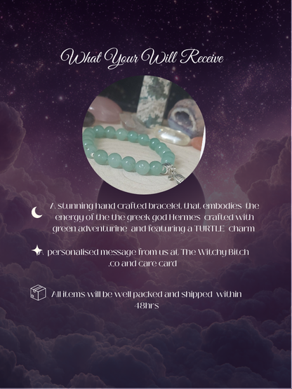 Hermes Devotional Deity Bracelet — Deity Jewellery for Communication, Focus & Movement