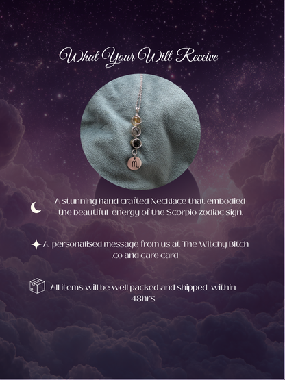 Scorpio Zodiac Necklace