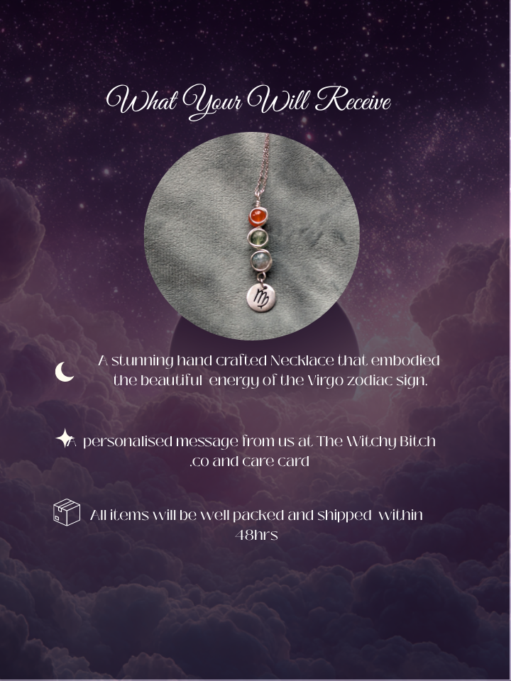 Virgo Zodiac Necklace