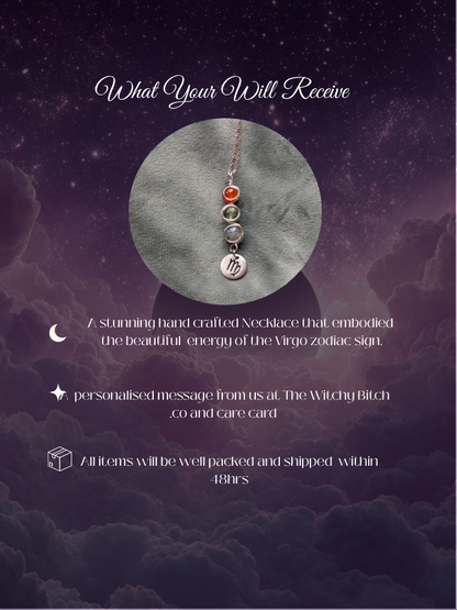 Virgo Zodiac Necklace