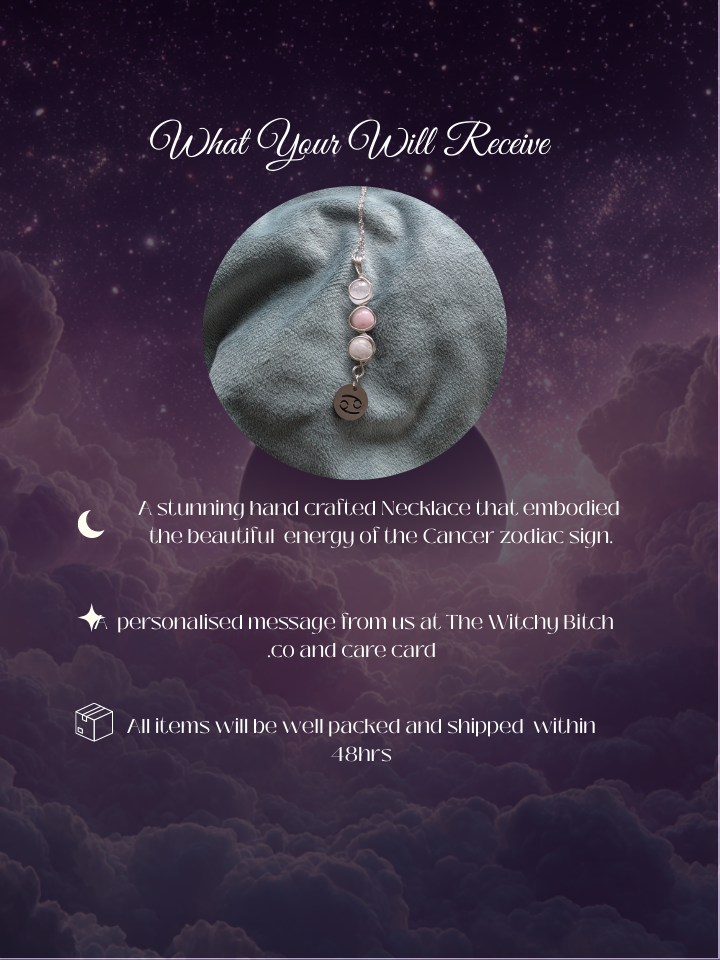 Cancer Zodiac Necklace