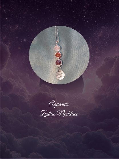 Aquarius Zodiac Necklace