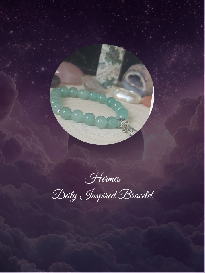 Hermes Devotional Deity Bracelet — Deity Jewellery for Communication, Focus & Movement
