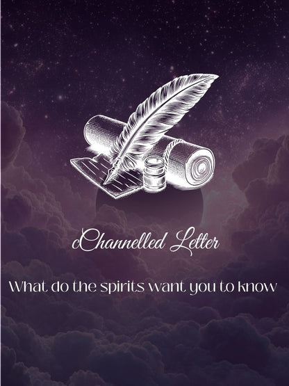 Channelled Letter from Deity / Entity