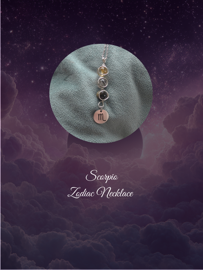 Scorpio Zodiac Necklace